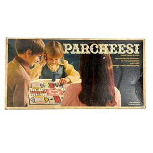 Vintage Parcheesi Board Game 1975 Selchow & Righter Co Royal Game of India
